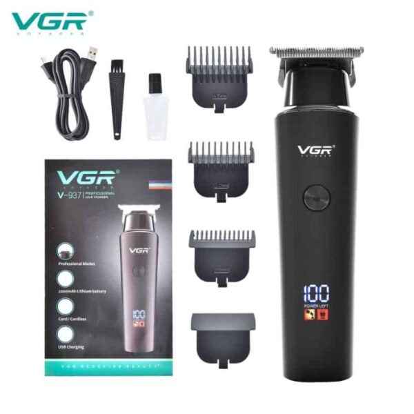 VGR V-937 Professional Corded & Cordless Hair Trimmer - Image 3